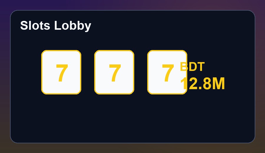 Betsnice BD Slots Lobby